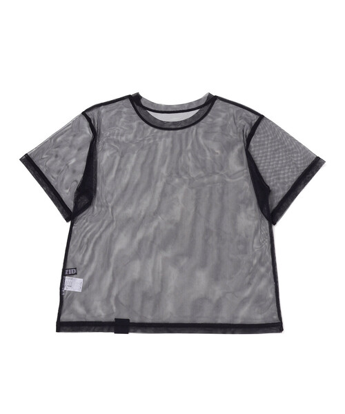 ZIDDY（ジディ）の「レイヤード風 シアーチュール ラメロゴTシャツ(130~160cm)（その他トップス・キッズ・オフホワイト/グレー・130cm/FREE/140cm/150cm）」の16枚目の写真