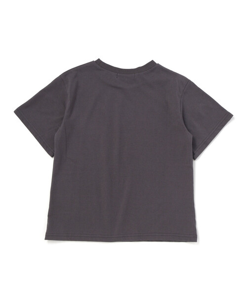 ZIDDY（ジディ）の「レイヤード風 シアーチュール ラメロゴTシャツ(130~160cm)（その他トップス・キッズ・オフホワイト/グレー・130cm/FREE/140cm/150cm）」の18枚目の写真