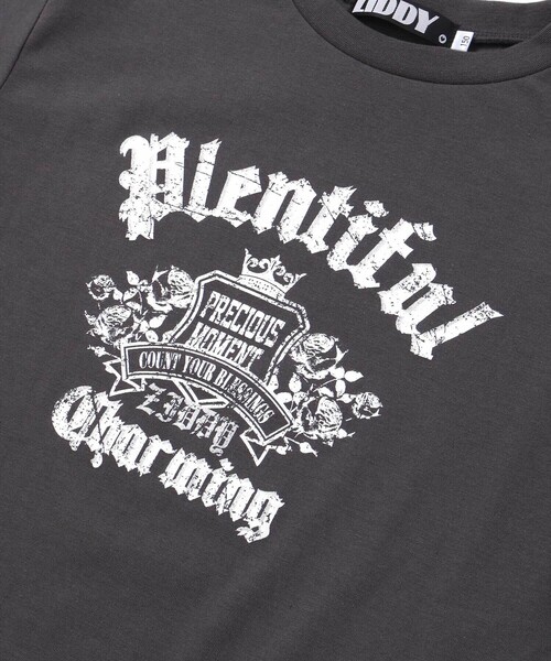 ZIDDY（ジディ）の「レイヤード風 シアーチュール ラメロゴTシャツ(130~160cm)（その他トップス・キッズ・オフホワイト/グレー・130cm/FREE/140cm/150cm）」の20枚目の写真