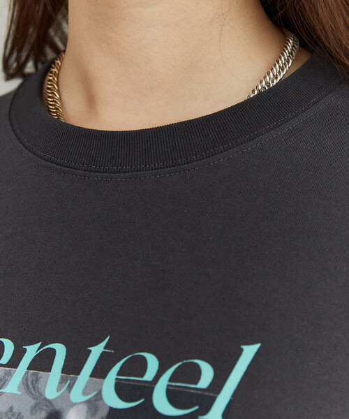 PUBLUX(パブリュクス)の「PUBLUX/パブリュクス <機能性素材>Genteel ラビット プリント Tシャツ 限定展開(Tシャツ/カットソー・レディース・ホワイト/ピンク/チャコールグレー・LARGE/MEDIUM/SMALL)」の22枚目の写真