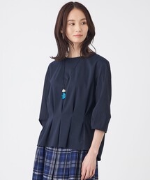 TRANS WORK（トランスワーク）の「【吸水速乾・抗菌防臭・ウォッシャブル】コンパクトポンチカットソー（Tシャツ/カットソー）」