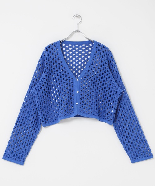 別注』MidiUmi x THE GOODLAND MARKET LACE KNIT CD（カーディガン