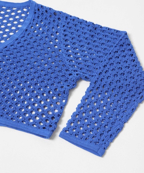 別注』MidiUmi x THE GOODLAND MARKET LACE KNIT CD（カーディガン