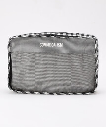 COMME CA ISM（コムサイズム）の「ギンガムチェック トラベルポーチ（ポーチ）」