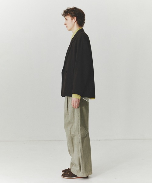 PUBLIC TOKYO（パブリックトウキョウ）の「PUBLIC DENIM BUGGY /日本製/岡山デニム/ルーズ/春服（デニムパンツ・メンズ・ブラック/ミント/ダークインディゴブルー・2/1/3）」の20枚目の写真