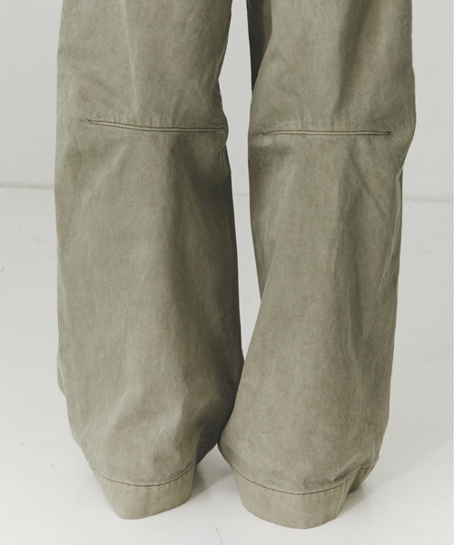 PUBLIC TOKYO（パブリックトウキョウ）の「PUBLIC DENIM BUGGY /日本製/岡山デニム/ルーズ/春服（デニムパンツ・メンズ・ブラック/ミント/ダークインディゴブルー・2/1/3）」の18枚目の写真