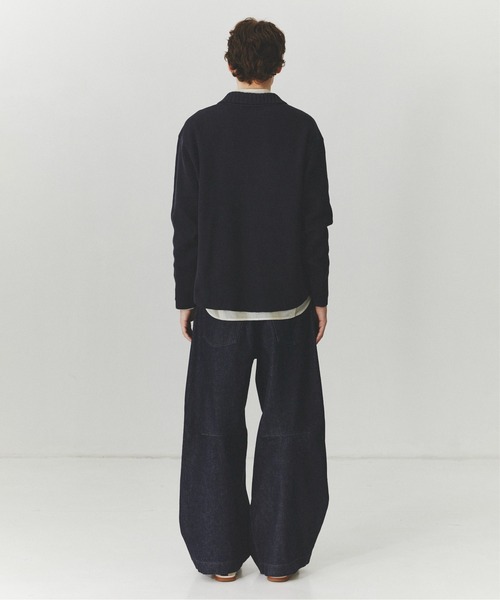 PUBLIC TOKYO（パブリックトウキョウ）の「PUBLIC DENIM BUGGY /日本製/岡山デニム/ルーズ/春服（デニムパンツ・メンズ・ブラック/ミント/ダークインディゴブルー・2/1/3）」の11枚目の写真