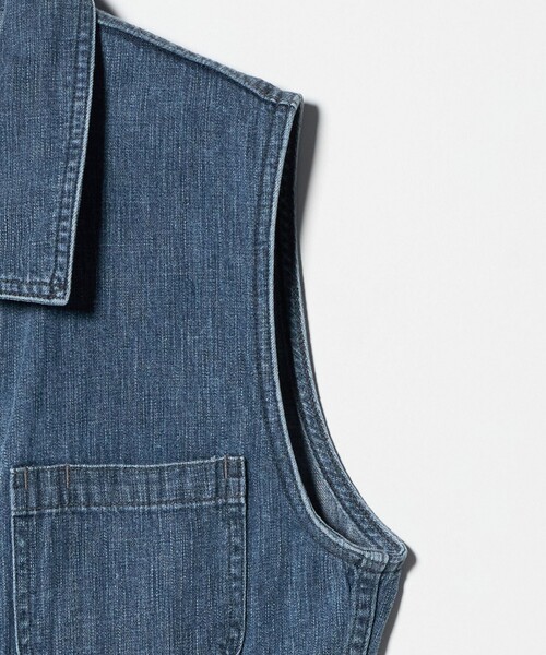 UNITED ARROWS(ユナイテッドアローズ)の「<FILL THE BILL>ノースリーブ オールインワン(つなぎ/オールインワン・レディース・ブラック/コバルトブルー・FREE)」の17枚目の写真