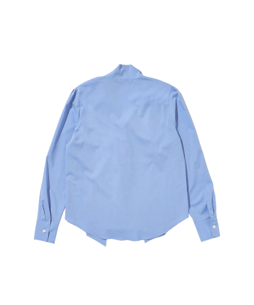 LOTSYOU(ロッツユー)の「Old Money Blouse Sky Blue(シャツ/ブラウス・レディース・その他・O/S)」の2枚目の写真