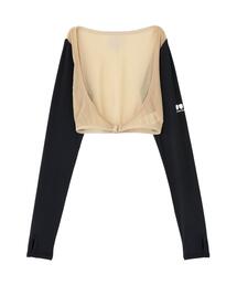 PEARLY GATES（パーリーゲイツ）の「【PG BODY】N/パワーネット×Peベア天竺着るアームカバー (LADIES)（その他小物）」