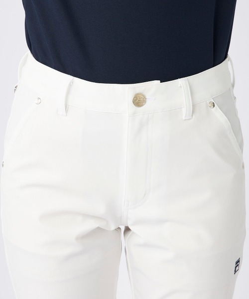 FILA GOLF(フィラゴルフ )の「【FILA GOLF:フィラゴルフ】レディースライトテーパードパンツ ゴルフ(その他パンツ・レディース・ネイビー/ホワイト/ピンク・MEDIUM/LARGE/X-LARGE)」の11枚目の写真
