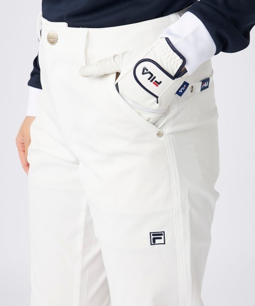 FILA GOLF(フィラゴルフ )の「【FILA GOLF:フィラゴルフ】レディースライトテーパードパンツ ゴルフ(その他パンツ・レディース・ネイビー/ホワイト/ピンク・MEDIUM/LARGE/X-LARGE)」の12枚目の写真
