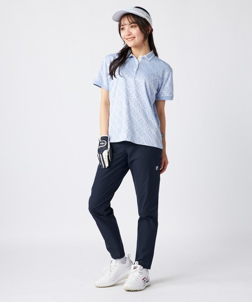 FILA GOLF(フィラゴルフ )の「【FILA GOLF:フィラゴルフ】レディースライトテーパードパンツ ゴルフ(その他パンツ・レディース・ネイビー/ホワイト/ピンク・MEDIUM/LARGE/X-LARGE)」の16枚目の写真