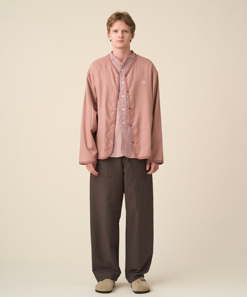 Men's Linen Polyester Cloth Shirt Cardigan（シャツ/ブラウス