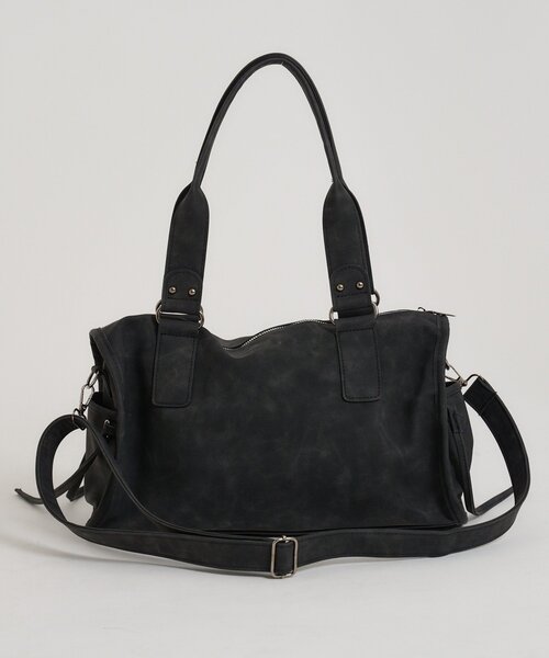 w closet（ダブルクローゼット）の「【3色展開】2wayボストンバッグ（ボストンバッグ・レディース・ピンク/ブラウン/ブラック・FREE）」の5枚目の写真