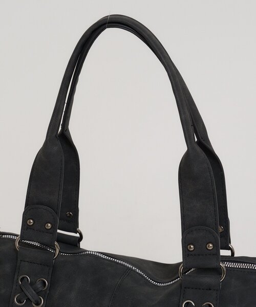 w closet（ダブルクローゼット）の「【3色展開】2wayボストンバッグ（ボストンバッグ・レディース・ピンク/ブラウン/ブラック・FREE）」の7枚目の写真