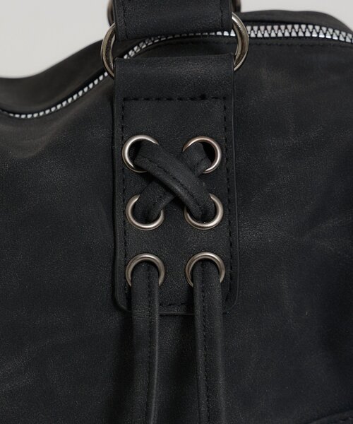 w closet（ダブルクローゼット）の「【3色展開】2wayボストンバッグ（ボストンバッグ・レディース・ピンク/ブラウン/ブラック・FREE）」の8枚目の写真