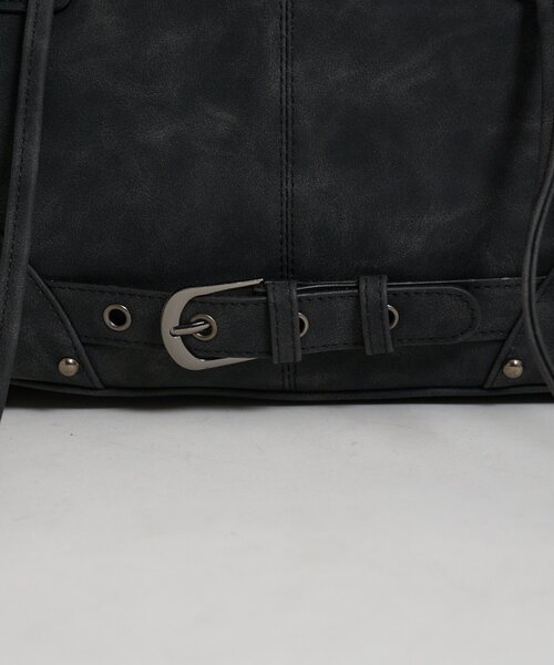 w closet（ダブルクローゼット）の「【3色展開】2wayボストンバッグ（ボストンバッグ・レディース・ピンク/ブラウン/ブラック・FREE）」の10枚目の写真