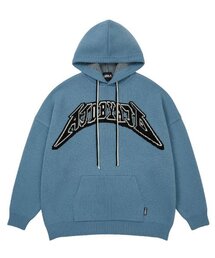 AJOBYAJO | [PBA] AJOLICA Knit Hoodie [SKY BLUE](ニット/セーター)