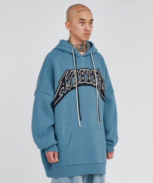 AJOBYAJO（アジョバイアジョ）の「[PBA] AJOLICA Knit Hoodie [SKY BLUE]（ニット/セーター・レディース・その他・L/XL）」の8枚目の写真