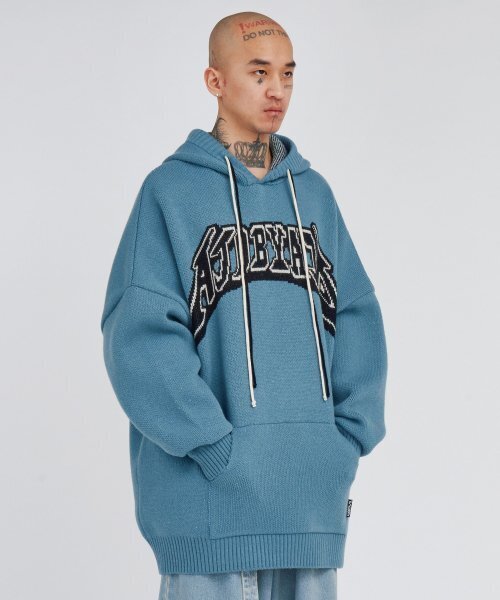 AJOBYAJO（アジョバイアジョ）の「[PBA] AJOLICA Knit Hoodie [SKY BLUE]（ニット/セーター・レディース・その他・L/XL）」の9枚目の写真