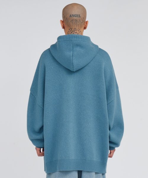 AJOBYAJO（アジョバイアジョ）の「[PBA] AJOLICA Knit Hoodie [SKY BLUE]（ニット/セーター・レディース・その他・L/XL）」の10枚目の写真