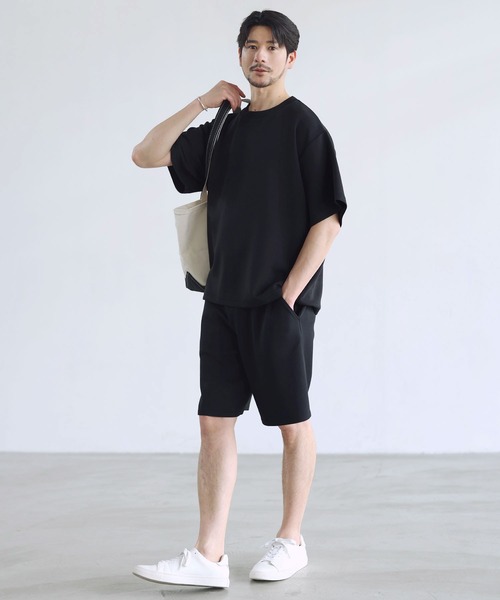 SPU(スプ)の「【セットアップ対応】防シワ・抗ピリング・接触冷感・ウォッシャブル機能性ハイポンチショーツ(その他パンツ・メンズ・ブラック/チャコール/グレー/ネイビー・XL/L/M/S)」の7枚目の写真