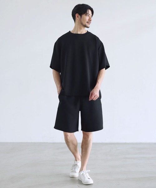 SPU(スプ)の「【セットアップ対応】防シワ・抗ピリング・接触冷感・ウォッシャブル機能性ハイポンチショーツ(その他パンツ・メンズ・ブラック/チャコール/グレー/ネイビー・XL/L/M/S)」の8枚目の写真