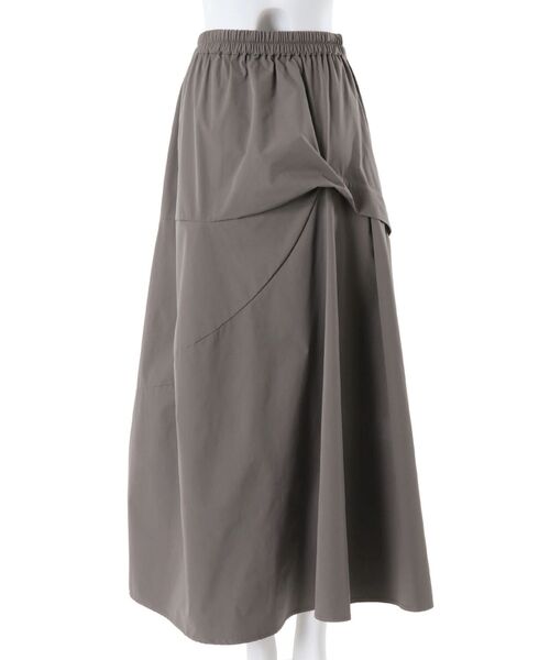 UN3D.（アンスリード）の「SIDE LINE TUCK SKIRT / サイドラインタックスカート（スカート・レディース・ブラック/グレー・38/36）」の10枚目の写真