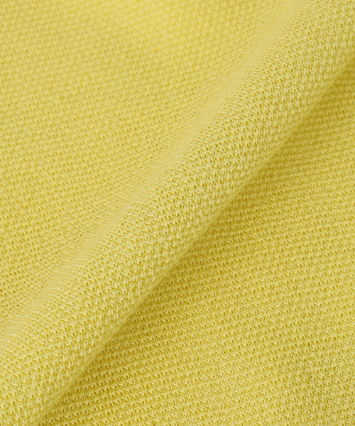 EDIFICE(エディフィス)の「ドライコットン ハーフスリーブ ニット(Tシャツ/カットソー・メンズ・パープル/イエロー/グレー/ブラック系その他・MEDIUM/LARGE)」の10枚目の写真