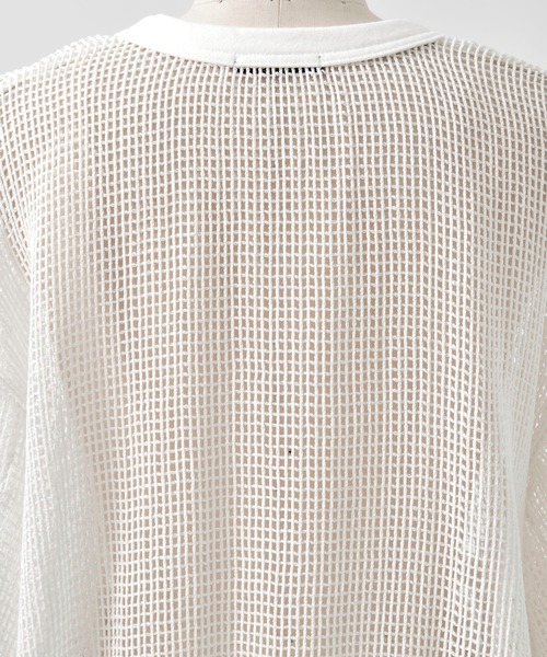 TAAKK（ターク）の「【TAAKK/ターク】Pullover/プルオーバー/ウォッシャブル（Tシャツ/カットソー・レディース・ブラック/ホワイト・1）」の6枚目の写真