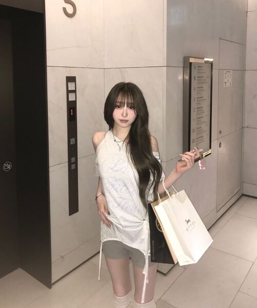 ILLIGO（イリゴ）の「レイヤードローフィットショーツカーキ（その他パンツ・レディース・その他・OS）」の6枚目の写真