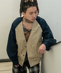 masterkey（マスターキー）の「mj11540- STIR-JK ノーカラージャケット(MK27A-O-06)（ノーカラージャケット）」