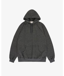 FRONT 11201（フロントワンワントゥーオーワン）の「Black Hoodie Sweatshirt/ Made in Japan（パーカー）」
