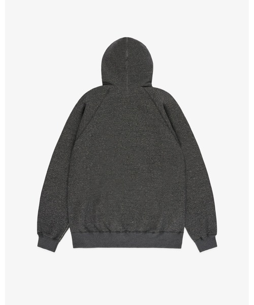 FRONT 11201(フロントワンワントゥーオーワン)の「Black Hoodie Sweatshirt/ Made in Japan(パーカー・メンズ・ブラック・S/L/M)」の2枚目の写真