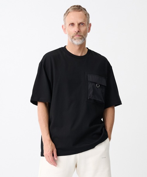 TATRAS(タトラス)の「【TATRAS/タトラス】SISIFO(Tシャツ/カットソー・メンズ・ブラック/アイボリー・3/2)」の2枚目の写真