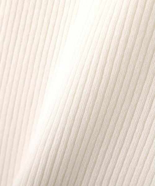 PROPORTION BODY DRESSING（プロポーションボディドレッシング）の「【中川紅葉さん着用】部分シアーノースリーブニット / 1216270501【WEB限定カラーあり】（ニット/セーター・レディース・ブラック/グリーン/レッド/ホワイト系その他・FREE）」の21枚目の写真