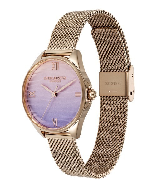 OLIVIA BURTON(オリビアバートン)の「「OLIVIA BURTON/オリビアバートン」シグネチャー - 30mm アジュール ゴールド メッシュ(アナログ腕時計・レディース・イエローゴールド・30mm)」の12枚目の写真