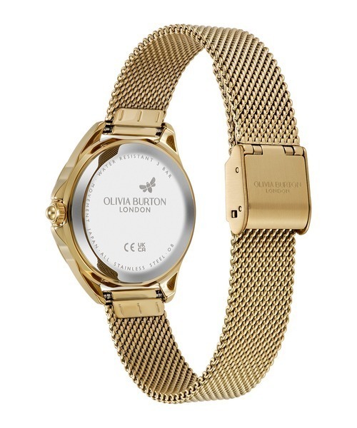 OLIVIA BURTON(オリビアバートン)の「「OLIVIA BURTON/オリビアバートン」シグネチャー - 30mm アジュール ゴールド メッシュ(アナログ腕時計・レディース・イエローゴールド・30mm)」の18枚目の写真