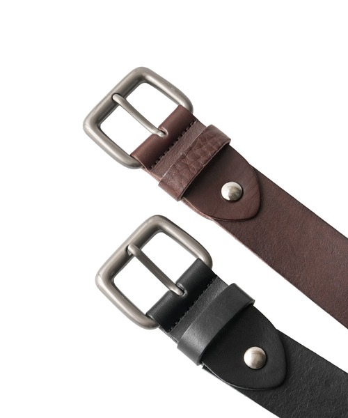 Subciety(サブサエティ)の「Italian leather belt(ベルト・メンズ・ブラウン/ブラック・FREE)」の5枚目の写真