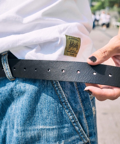 Subciety(サブサエティ)の「Italian leather belt(ベルト・メンズ・ブラウン/ブラック・FREE)」の9枚目の写真