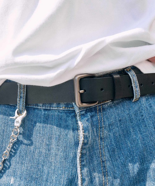 Subciety(サブサエティ)の「Italian leather belt(ベルト・メンズ・ブラウン/ブラック・FREE)」の10枚目の写真