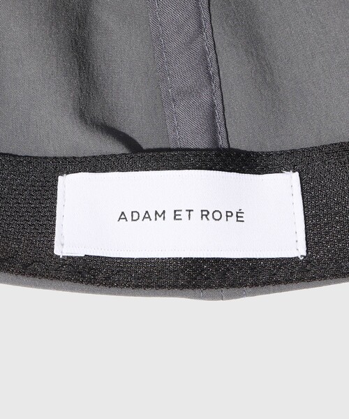 ADAM ET ROPE'（アダムエロペ）の「ストレッチ ナイロン キャップ / UVケア（キャップ・メンズ・チャコールグレー/ブラック・FREE）」の11枚目の写真