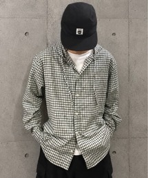 ZOZOMARKET by ren（ゾゾマーケットバイレン）の「【インフルエンサー renセレクト】チェックシャツパーカー（シャツ/ブラウス）」