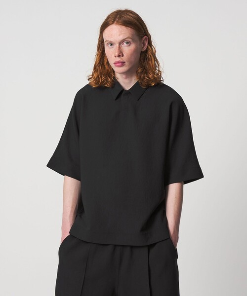 UNITED ARROWS & SONS by DAISUKE OBANA(ユナイテッドアローズアンドサンズバイダイスケオバナ)の「<D.O UNITED ARROWS BY DAISUKE OBANA>ESSENS Ⅰ D/SSL PL SHIRT 26SS/ポロシャツ(ポロシャツ・メンズ・ホワイト/ブラック・XL/S/L/M)」の5枚目の写真