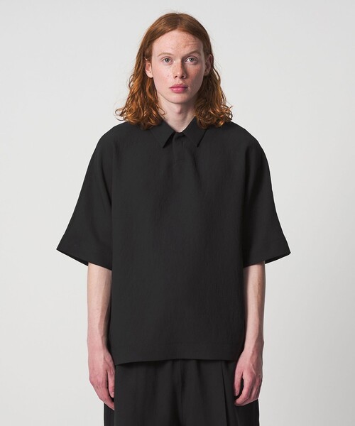 UNITED ARROWS & SONS by DAISUKE OBANA(ユナイテッドアローズアンドサンズバイダイスケオバナ)の「<D.O UNITED ARROWS BY DAISUKE OBANA>ESSENS Ⅰ D/SSL PL SHIRT 26SS/ポロシャツ(ポロシャツ・メンズ・ホワイト/ブラック・XL/S/L/M)」の7枚目の写真