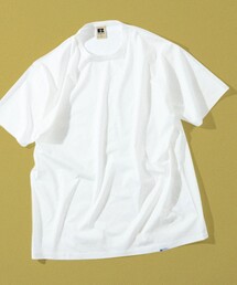 限定展開 RUSSELL ATHLETIC×FREAK'S STORE ラッセル アスレチック 別注 プレミアム レギュラー クルーネック Tシャツ カットソー 半袖 シルケット