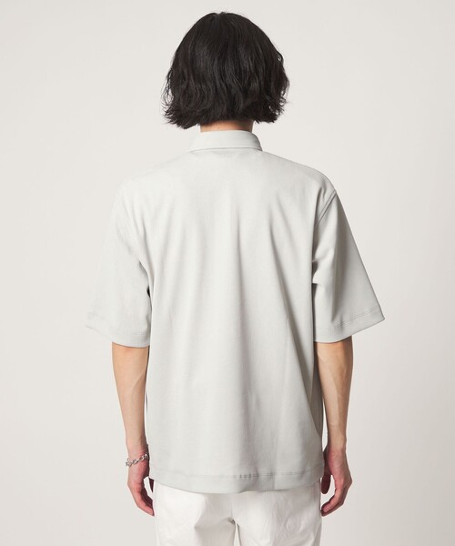 A DAY IN THE LIFE UNITED ARROWS(アデイインザライフユナイテッドアローズ)の「ドライ ドビー リラックス ポロシャツ-吸水速乾-<A DAY IN THE LIFE>(Tシャツ/カットソー・メンズ・ライトグレー/ブラック/ネイビー・L/M)」の15枚目の写真