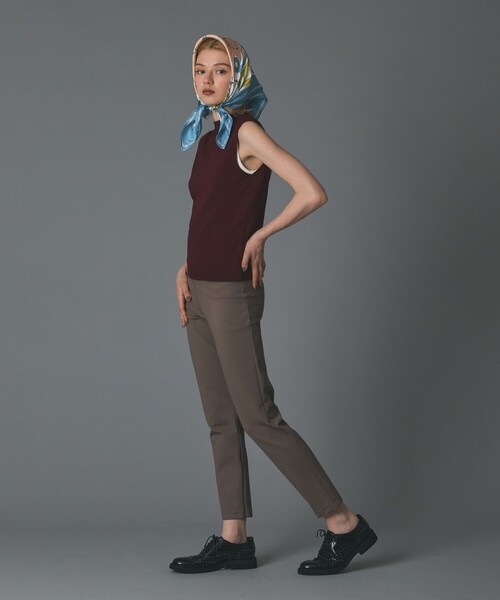 Diagram(ダイアグラム)の「ポンチスリムパンツ(その他パンツ・レディース・ブラック/カーキ・36/38)」の12枚目の写真