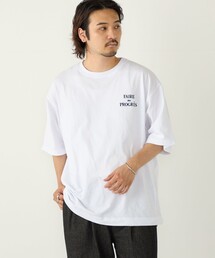 SHIPS Colors:ドルマンスリーブ ビッグ Tシャツ